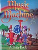 Vintage Music Machine Activity Coloring Book